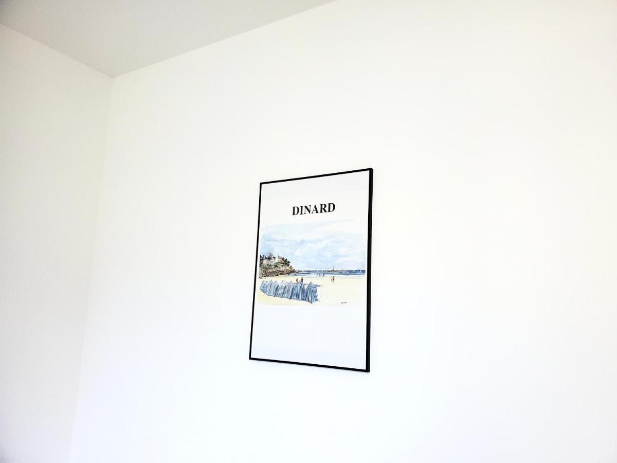 APT bord de Mer, hypercentre Dinard, Parking prive Eksteriør billede